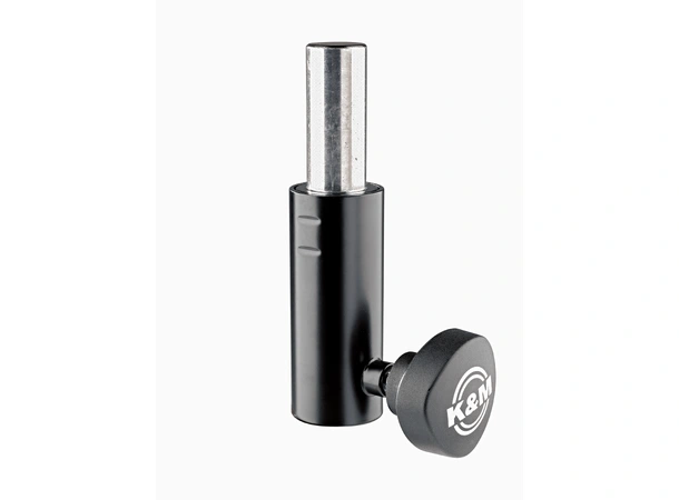 K&M 24521 Reducer flange, Black tube-diameter 35 mm. With bolt ø 25 mm 