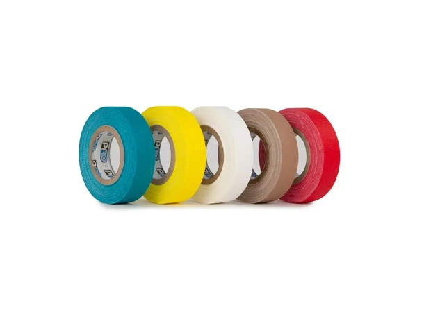 Le Mark Fluorescent Pack 12mm x 5.4m Green, Yellow, Orange, Pink, Blue 