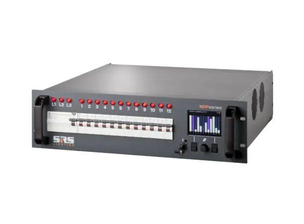 SRS NDP12 1216B-5 Socapex 32A 12x16A / 3.7kW, main switch 