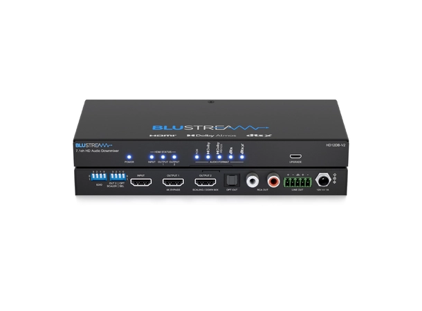 Blustream HD12DB-V2 Down Mixing DAC 7.1ch Dolby Atmos / DTS-HD 2-Way HDMI 