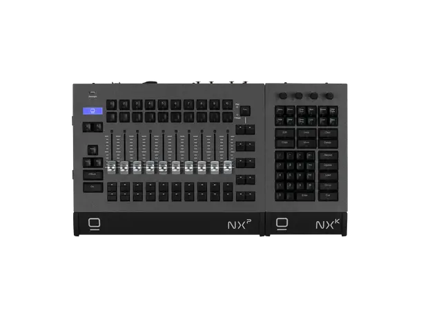 Elation NX-K keypad Kontrollfunksjoner for NX1 