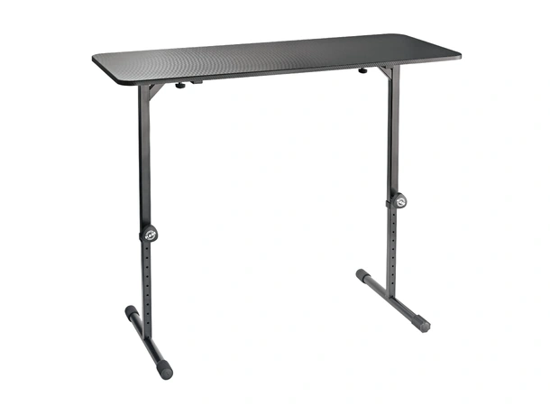 K&M 12160 DJ Desk DJ desk for stationary and mobile use 