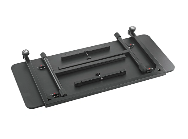 K&M 12160 DJ Desk DJ desk for stationary and mobile use 