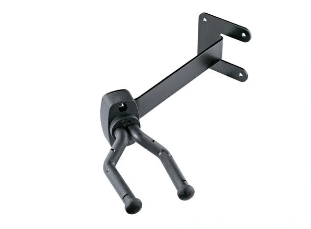 K&M 16255 Guitar wall mount, Black Guitar wall mount 