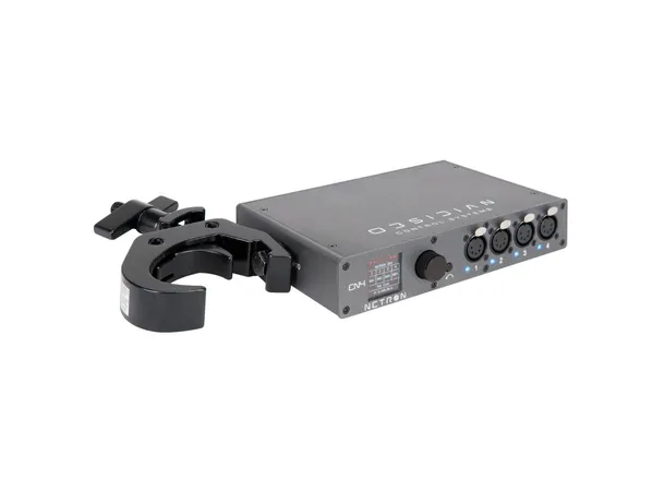 Obsidian Netron EN4 RDM, Artnet og sACN til DMX gateway 