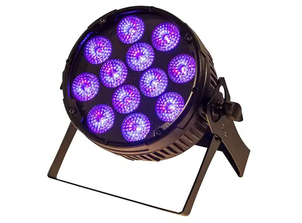 XLED 12x12W RGBWAUV Led Wash BLK Xline 