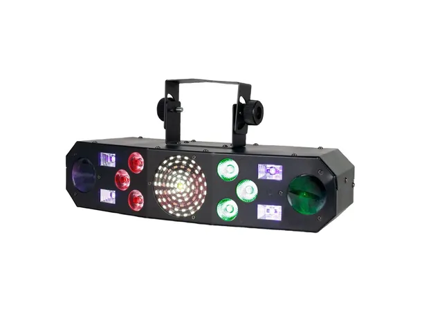 ADJ FURIOUS FIVE RG Led & Laser 4 Kg, Sound to light 
