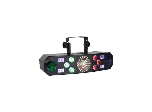 ADJ FURIOUS FIVE RG Led & Laser 4 Kg, Sound to light 