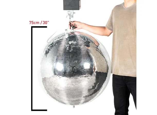 ADJ Speilkule 75cm EM30 Stor 30-tommers glasspeilkule 