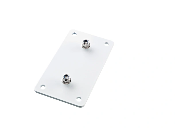 K&M 24356 Adapter panel 3, White 