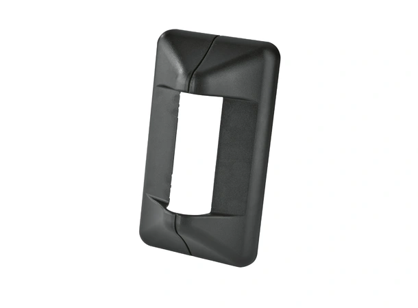 K&M 24463 Cover for speaker wall mount black 