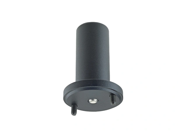K&M 26793 Adapter, Black for 26795 Max.load 50 kg, H: 85mm, ø60mm 