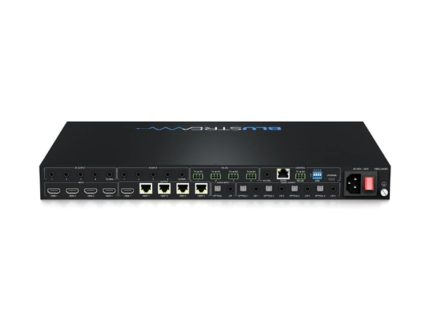 Blustream HMXL44ARC-KIT HDBaseT™ Matrix 4x4 HDBaseT™ AV Matrix - 4K 60Hz 4:4:4 