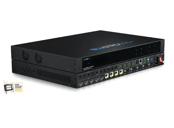 Blustream HMXL44ARC-KIT HDBaseT™ Matrix 4x4 HDBaseT™ AV Matrix - 4K 60Hz 4:4:4 
