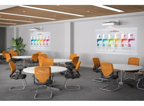 Epson EB-810E UST Laserprojektor 4KE, 5000L, 80"-160" 