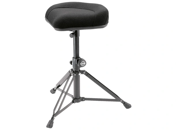 K&M 14056 Trommestol "Nick" sort stoff Drummer's throne »Nick« 