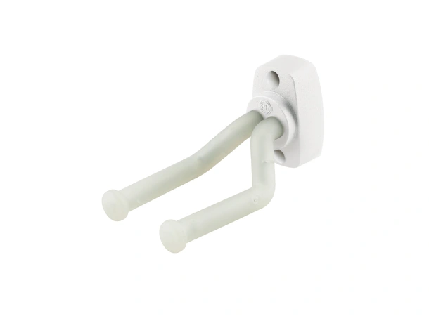 K&M 16280 Gitar veggoppheng hvit Guitar wall mount 