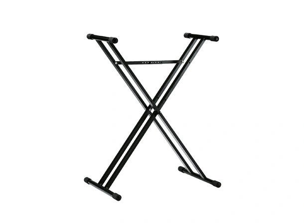 K&M 18963 Keyb stativ dobbel X, stål, Keyboard stand 