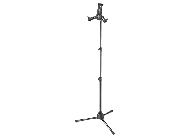 K&M 19798 Tablet PC stand, Black stand 70-155cm, Universal Tablet Holder 