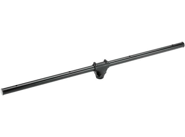 K&M 24622 Crossbar, Black anodized Crossbar 