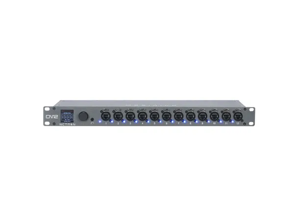 Obsidian Netron EN12-45 RDM, Artnet og sACN til RJ45 gateway 