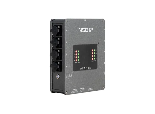 Obsidian Netron NS8 IP Støtte for Artnet, sACN, MA-Net og X-Net 