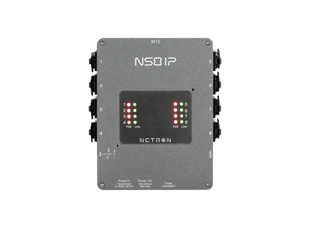 Obsidian Netron NS8 IP Støtte for Artnet, sACN, MA-Net og X-Net 