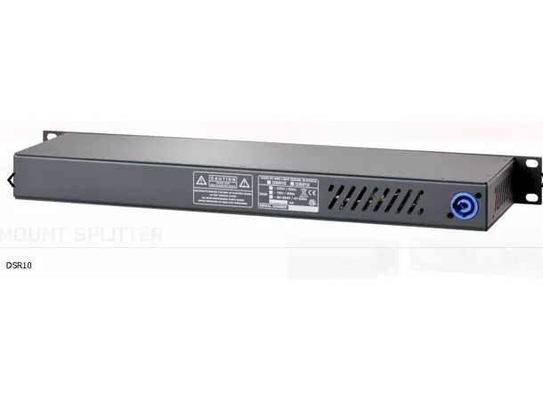 SRS DSR10AB-C 10ch DMX splitter A/B 5-pin DMX, (ch 9,10 - 3 Pin) 