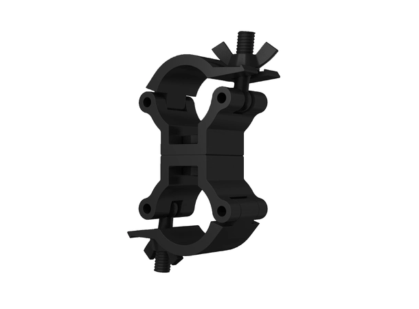 Fenix AC-668B Dobbel swivel clamp Bredde: 20mm. Belastning: 20kg. Sort 