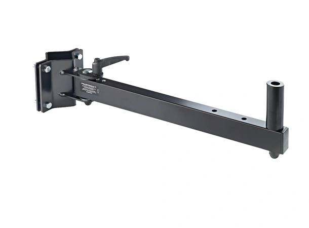 K&M 24150 Speaker mount, Black vertical traverse systems, up to 50 kg 