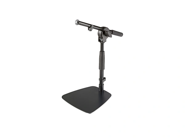 K&M 25995 Table- /Floor microphone stand Base: 200x200mm, H:285/400mm, BL:310mm 