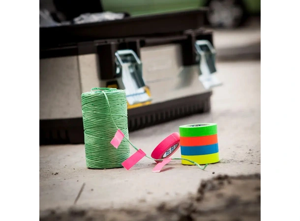 Le Mark Bright Pack 12mm x 5.4m Red, Tan, Teal, White & Yellow 