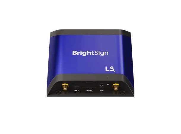 BrightSign LS445 cost-effective choice Single 4K60p or Dual Full HD 