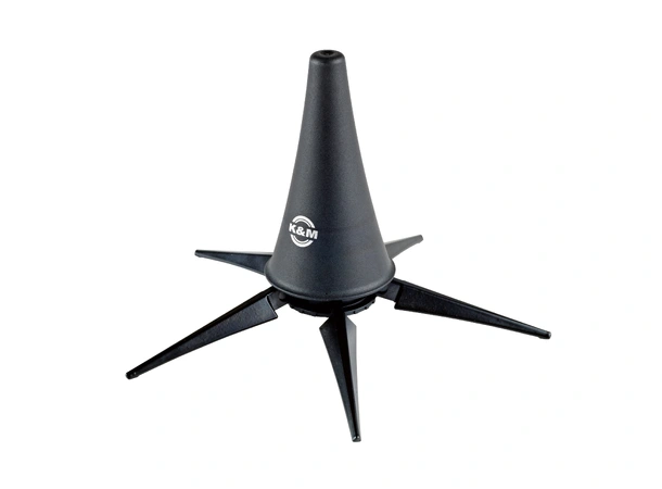 K&M 15228 Klarinettstativ, 5 bein, svart Clarinet stand 