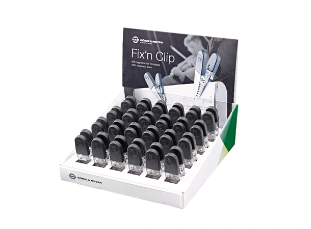 K&M 16055 Sheet music clips, 24 pcs. Sheet music clips Fix´n Clip 