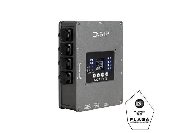 Obsidian Netron EN6 IP IP65 Ethernet til DMX Gateway 