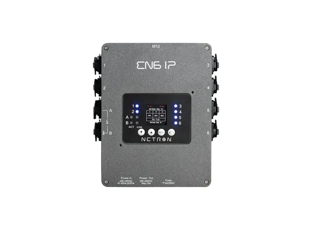 Obsidian Netron EN6 IP IP65 Ethernet til DMX Gateway 