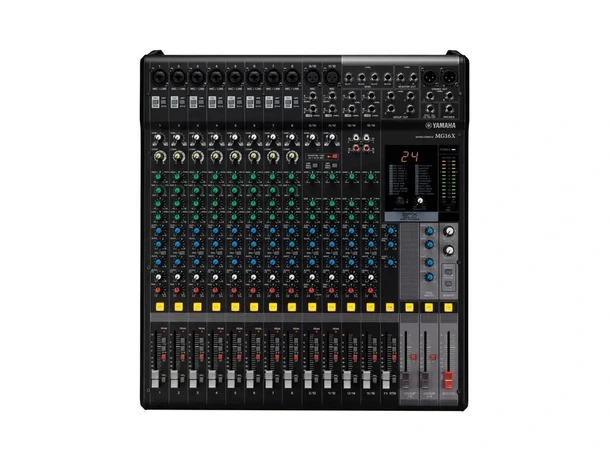 Yamaha MG16X CV Lydmikser 10 Mic / 16 Line Innganger 