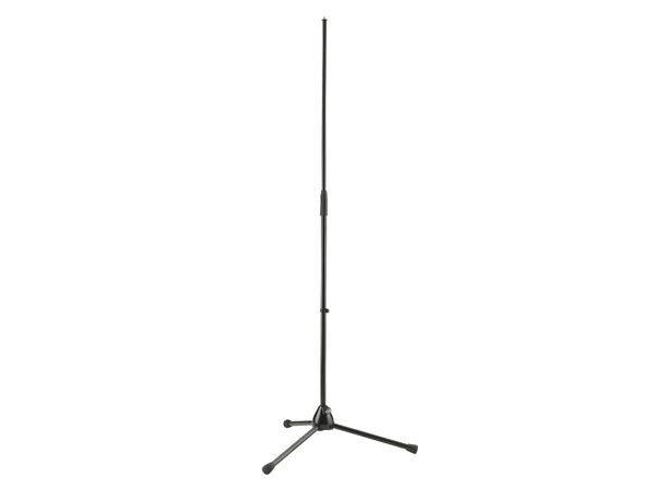 K&M 20130 A/2 Mikrofonstativ, lange ben Sort finish 