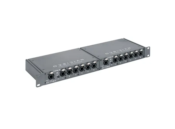 Obsidian Netron RDM645 RDM Splitter 1x6 RJ45 1/2 Rack 