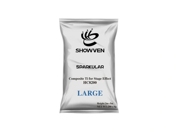 PremiumFX LARGE 200G Pose med pulver til gnistmaskiner 