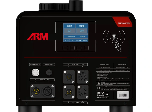 PremiumFX SPARKULAR WAVER 180° gnisteffekt 