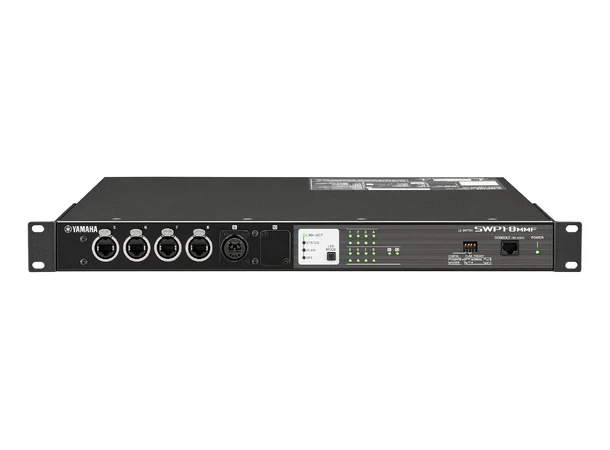 Yamaha SWP1-8MMF L2 Switch Network switch, 4 etherCON, 1 opticalCON 