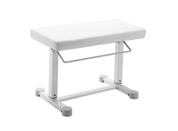 K&M 14080 Pianobenk, imitert skinn, hvit Piano bench »Uplift« 
