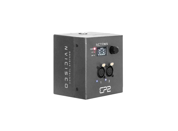 Obsidian Netron EP2 kompakt Ethernet til DMX gateway 