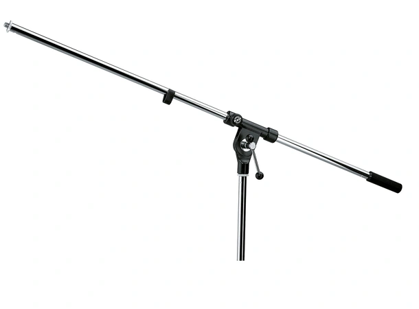 K&M 21100 Mikrofonbom, Chrome one-piece with 3/8" thread, BL: 800 mm. 
