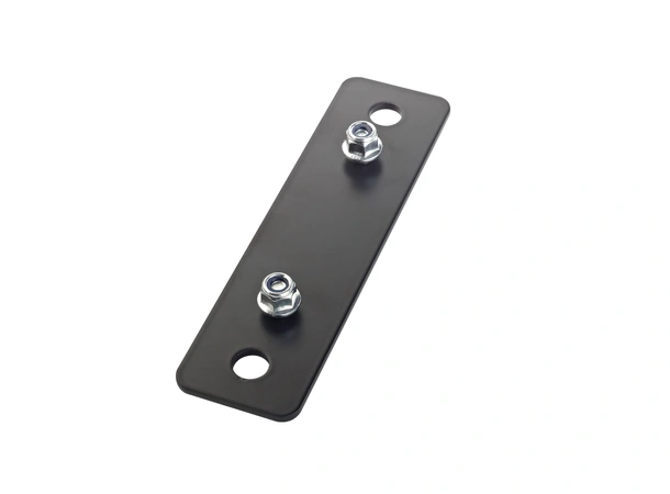 K&M 24358 Adapter panel 5, Black 