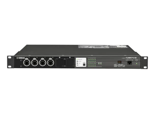 Yamaha SWP1-8 L2 Switch etherCON, 4 front / 4 rear 