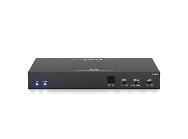 Blustream RX18G 18Gbps HDBaseT™ Mottaker HDR10/10+ og Dolby Vision 
