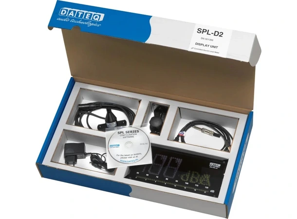 Dateq SPL-D2 DISPLAY Sound pressure meter 
